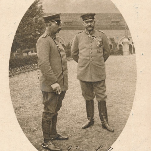 AK Hindenburg und Kaiser Wilhelm (10227)