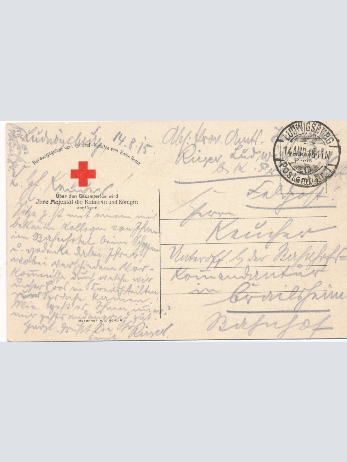 AK Hindenburg und Kaiser Wilhelm (10227)