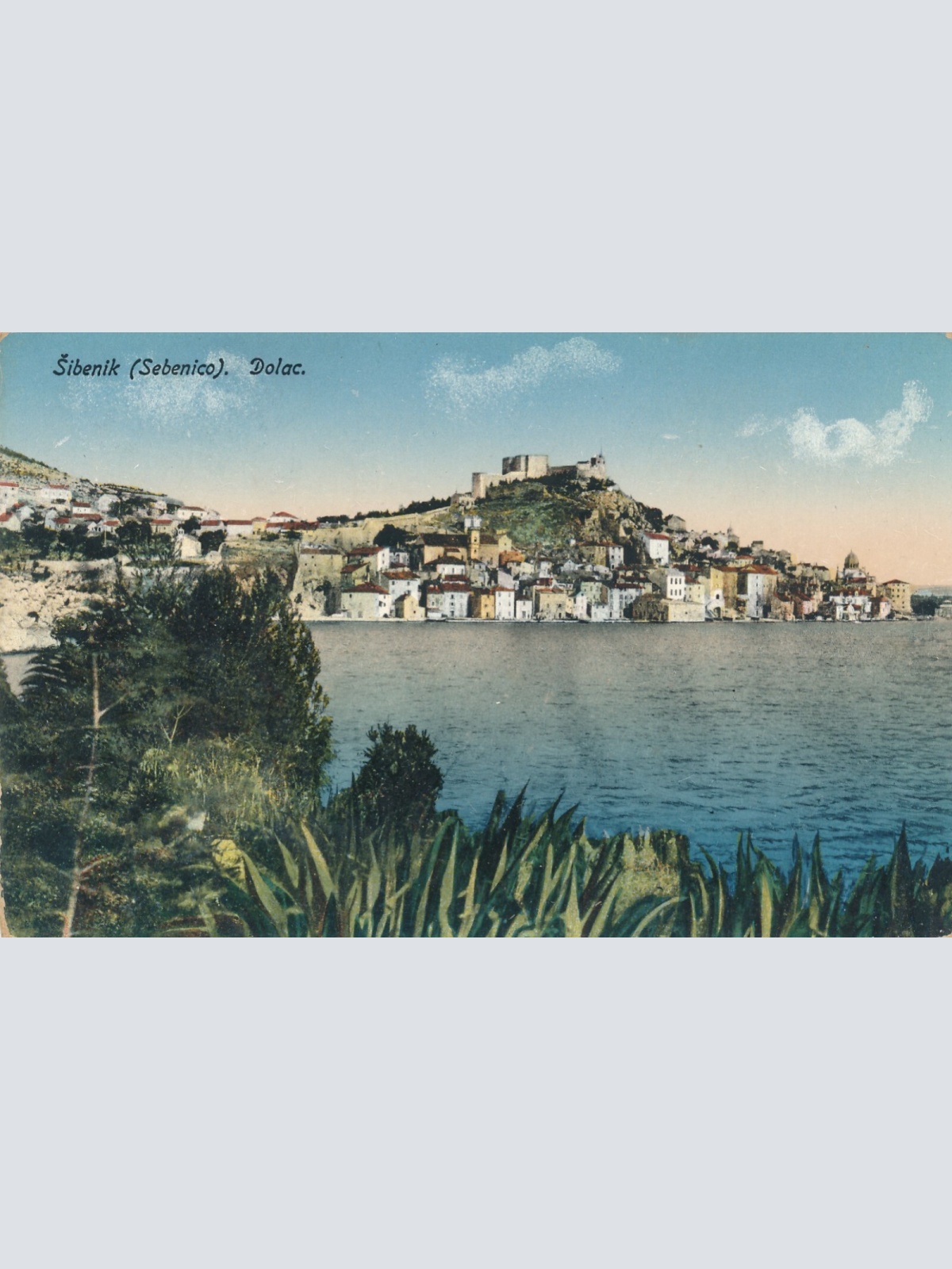 AK aus Sibenik Dolac Kroatien (8954)