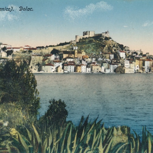 AK aus Sibenik Dolac Kroatien (8954)