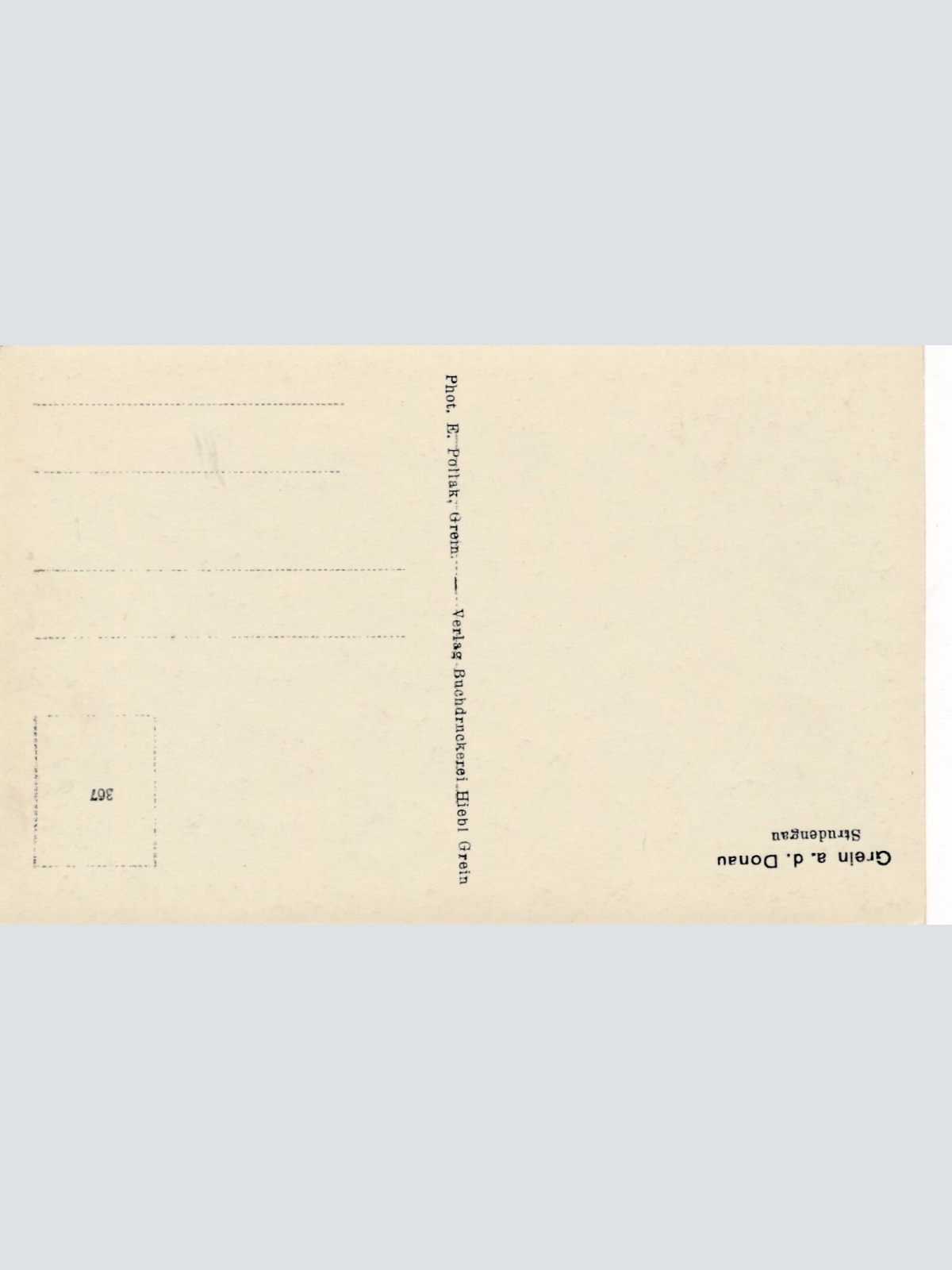 AK aus Grein a. Donau Oberösterreich (J93)