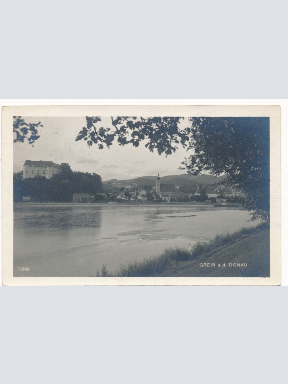 AK aus Grein a. Donau Oberösterreich (J97)