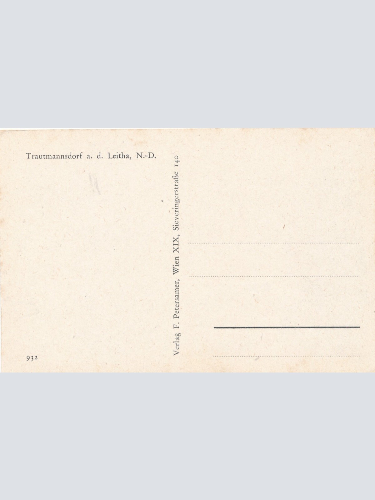 AK aus Trautmansdorf Niederösterreich (J78)