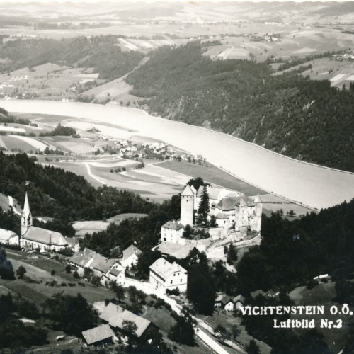 AK aus Vichtenstein luftbild Nr. 2 Oberösterreich Ansichtskarte (9994)