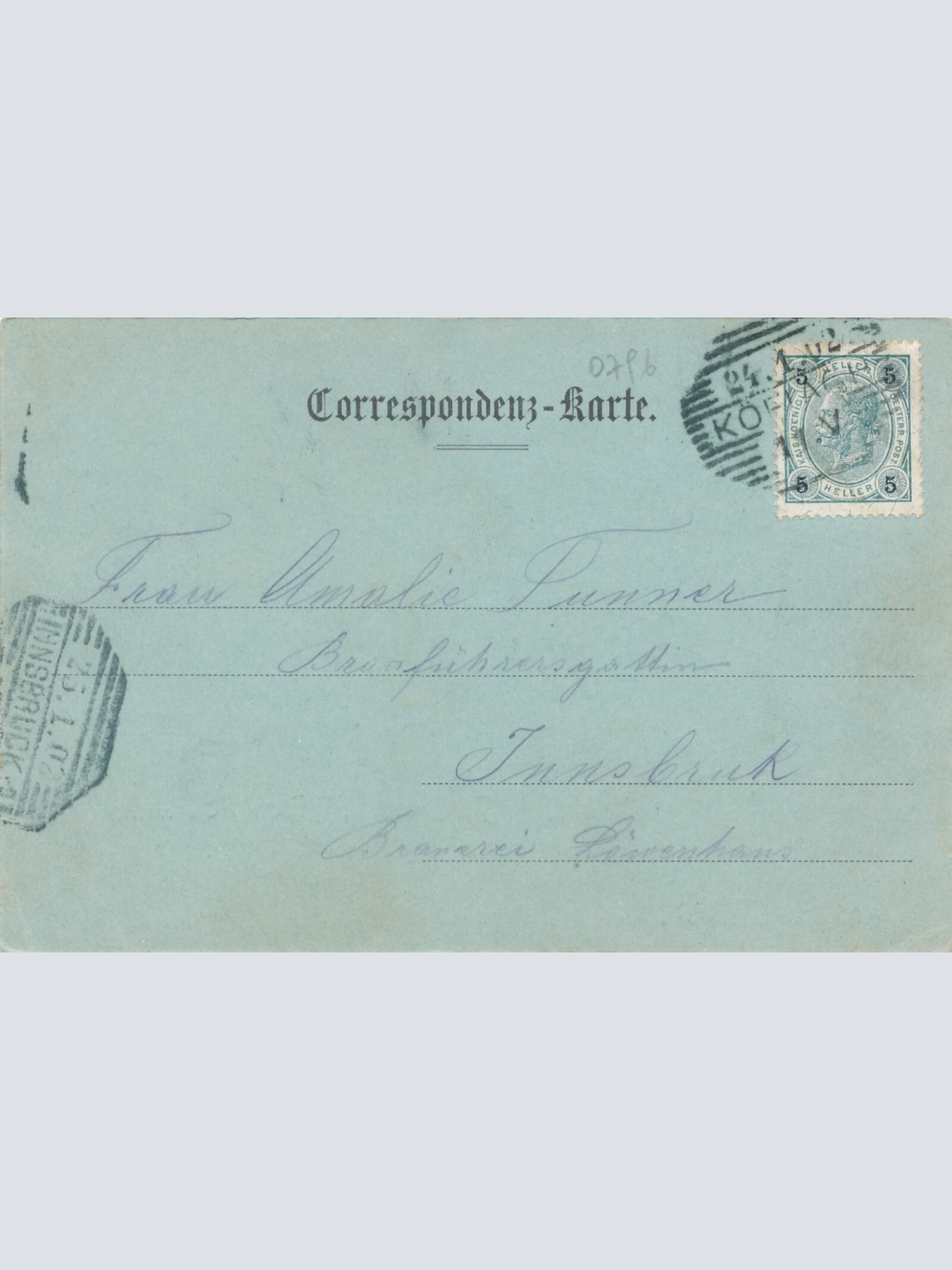 Mondschein - Karte gruss aus Köflach Steiermark Ansichtskarte (8662)