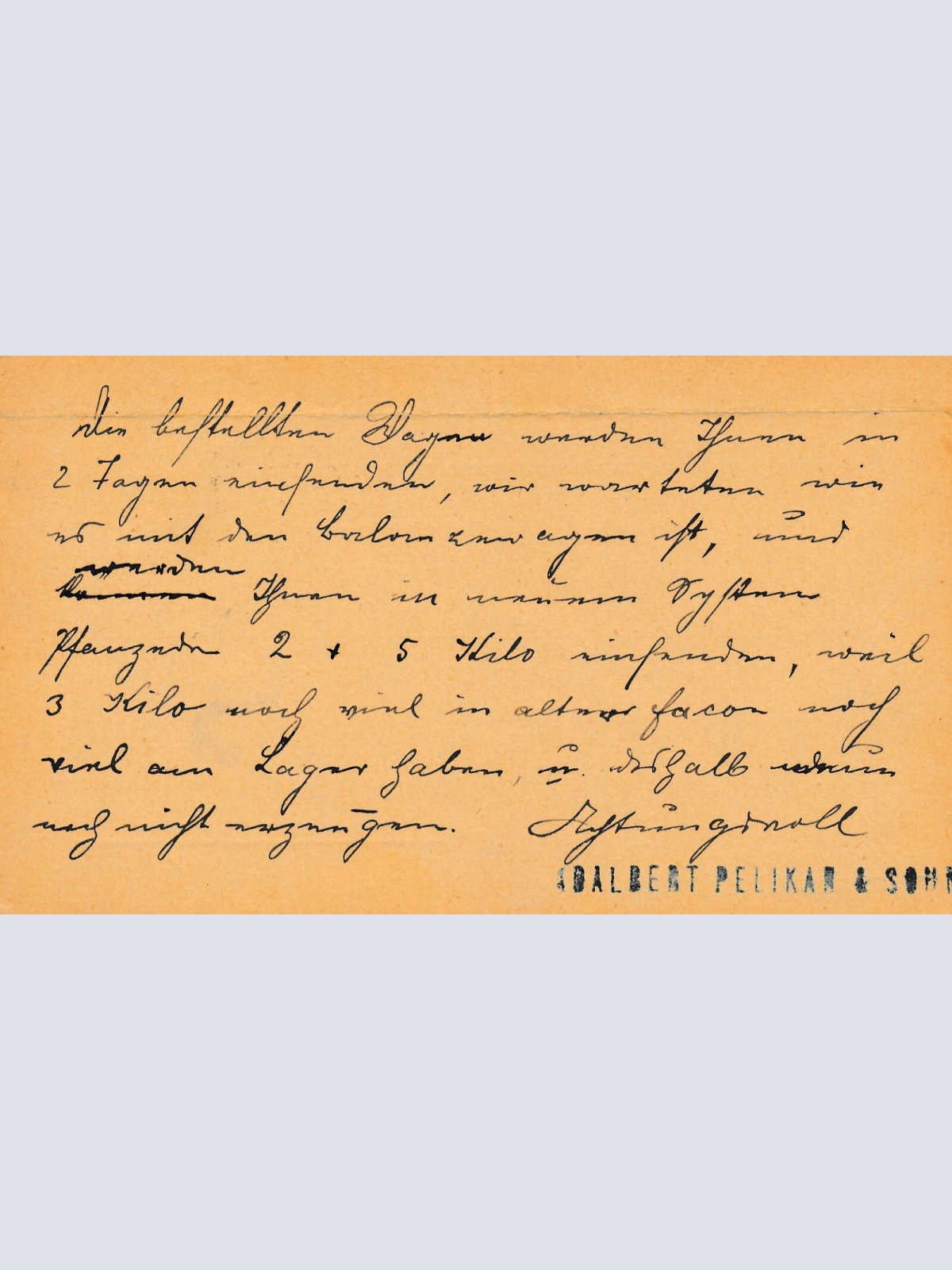 2 Kreuzer - Ganzsachen - Karte aus Bubencz (10164)