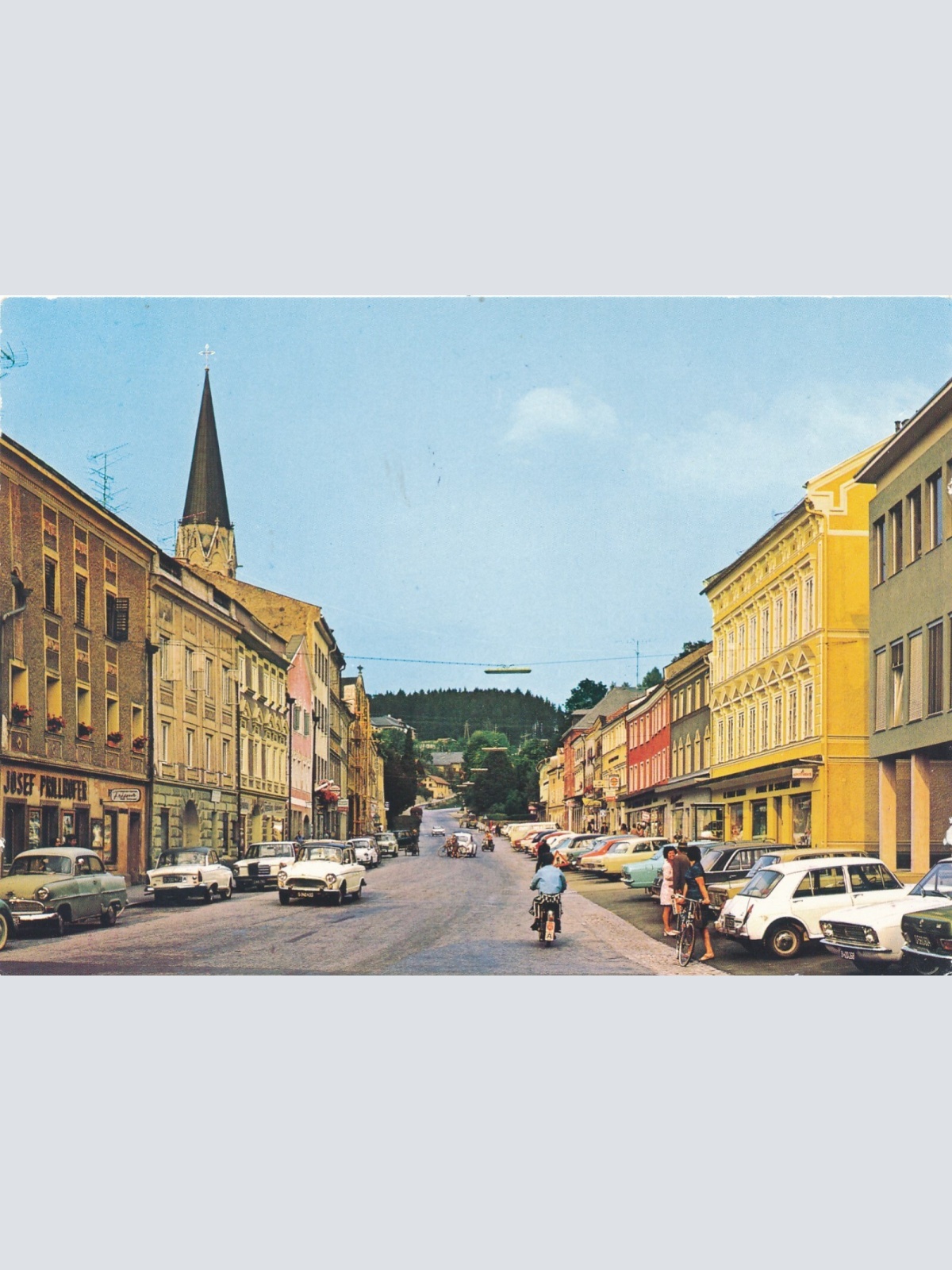 AK, Mauerkirchen, Oberösterreich, Oldtimer (S2391)