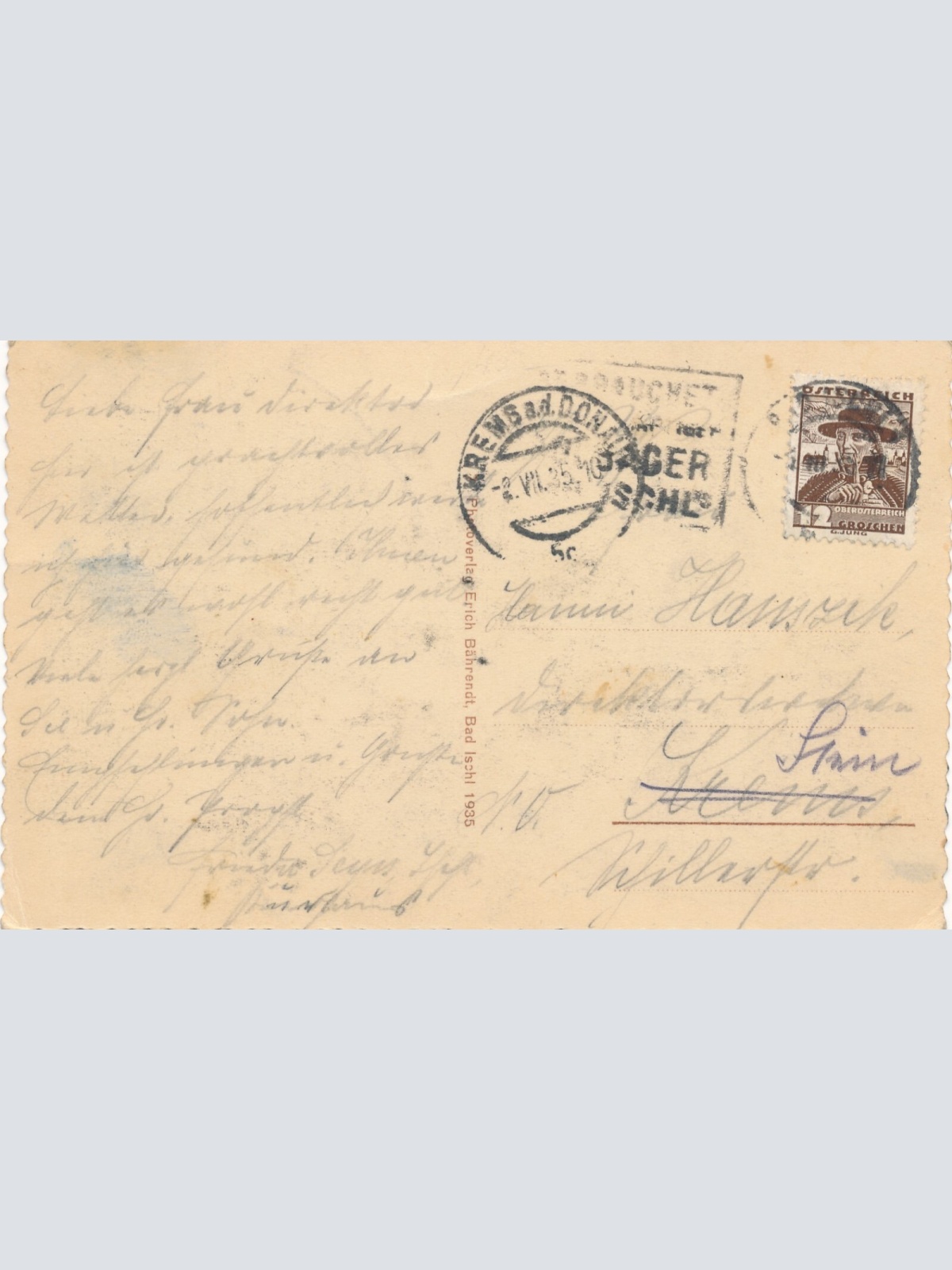 AK aus Bad Ischl Oberösterreich Ansichtskarte (10583)