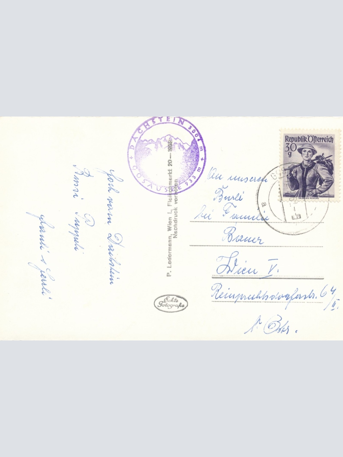 AK gruß vom Gosausee Mehrbildkarte Oberösterreich Ansichtskarte (10623)