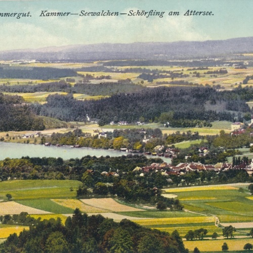 AK aus Kammer Seewalchen Schörfling Oberösterreich Ansichtskarte (10604)
