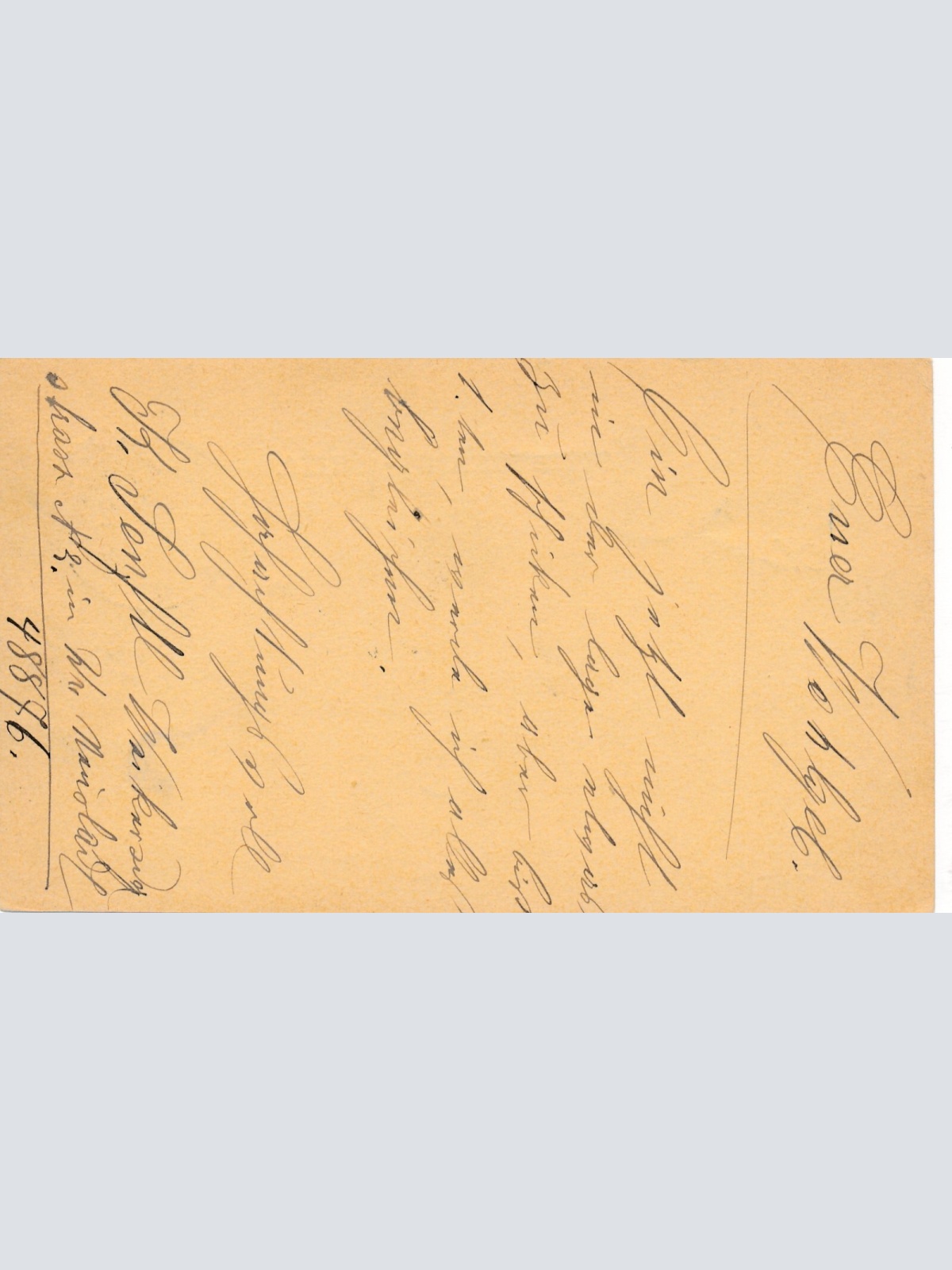 2 Kreuzer - Ganzsachen - Karte 1889 aus Wienerneustadt Bahnhof (10132)