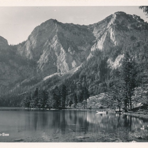 AK vom Hinteren Langbath - See Oberösterreich Ansichtskarte (10567)