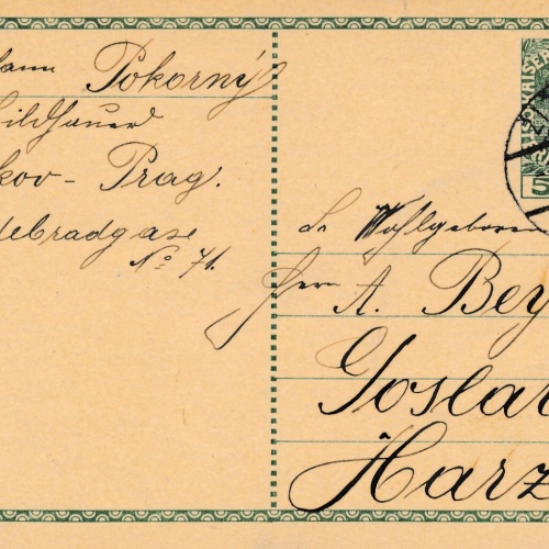 5 Heller Ganzsachen - Karte 1913 aus Lizkov (10552)