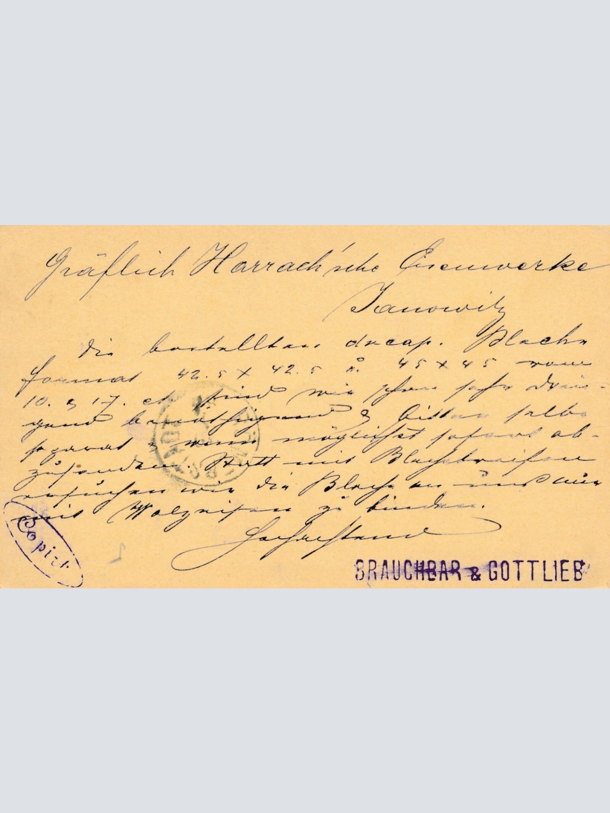 2 Kreuzer - Ganzsachen - Karte 1888 aus Brünn Stadt (10703)