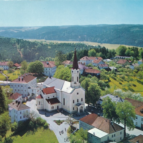 AK Alpine - Luftbild aus Maria Schmolln Oberösterreich Ansichtskarte (10722)