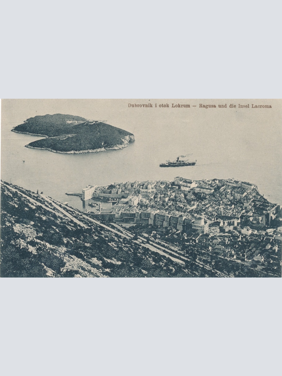 AK aus Dubrovnik Lacroma - Lokrum Kroatien Ansichtskarte (9439)
