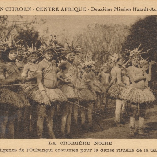 AK aus Noire Kongo einheimische bei der Zeremoni Ansichtskarte (9362)