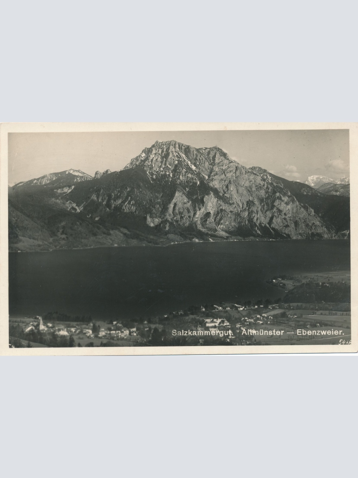 AK aus Altmünster Ebenzweier Oberösterreich Ansichtskarte (10638)