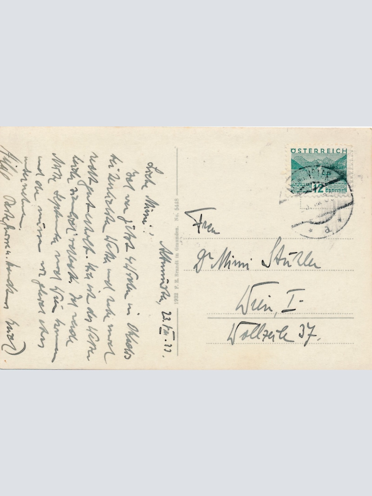 AK aus Altmünster Ebenzweier Oberösterreich Ansichtskarte (10638)