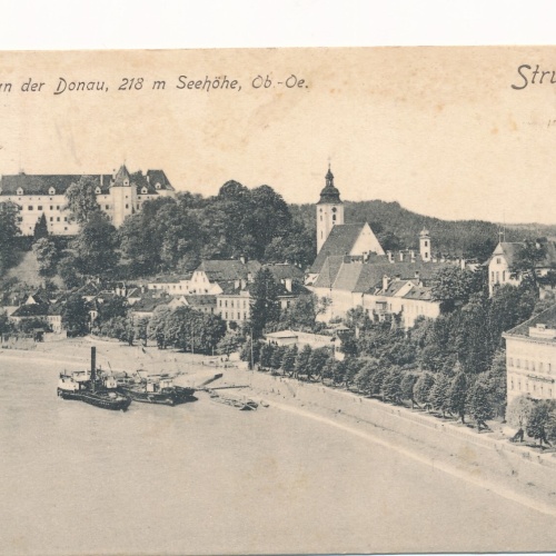 AK aus Grein a. Donau Oberösterreich (J106)