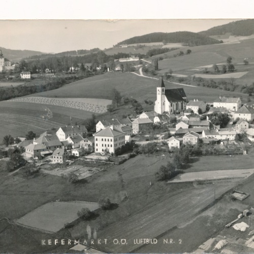 AK aus Kefermarkt Oberösterreich Fliegerfoto (J142)