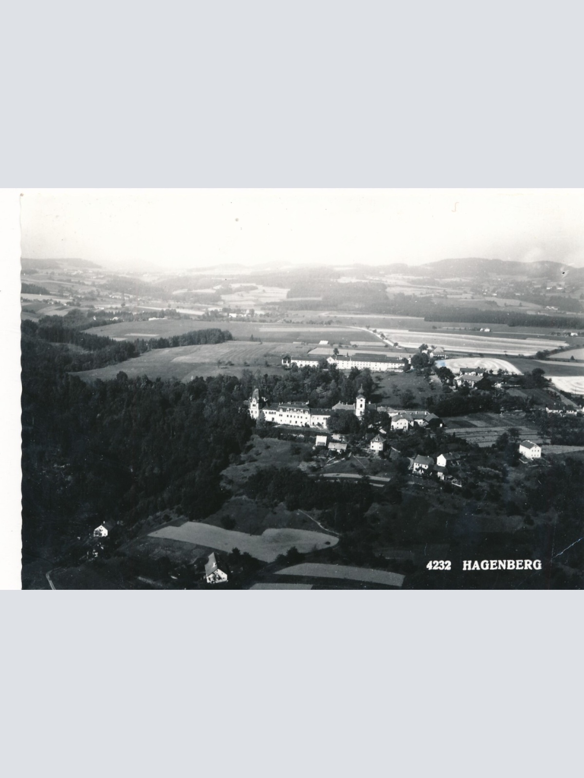 AK aus Hagenberg Oberösterreich Fliegerfoto (J149)