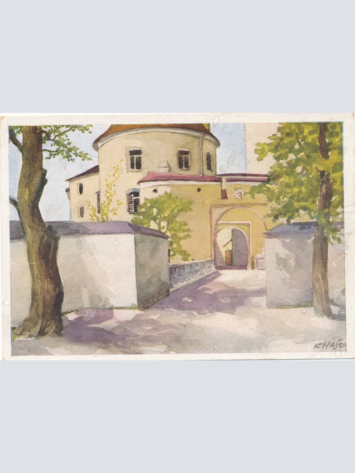 AK aus Kefermarkt Oberösterreich Schloss Weinberg (J137)