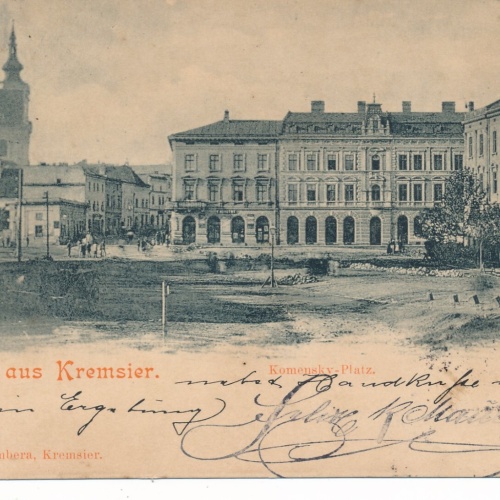 AK gruss aus Kremsier Tschechoslowakei Ansichtskarte (10969)