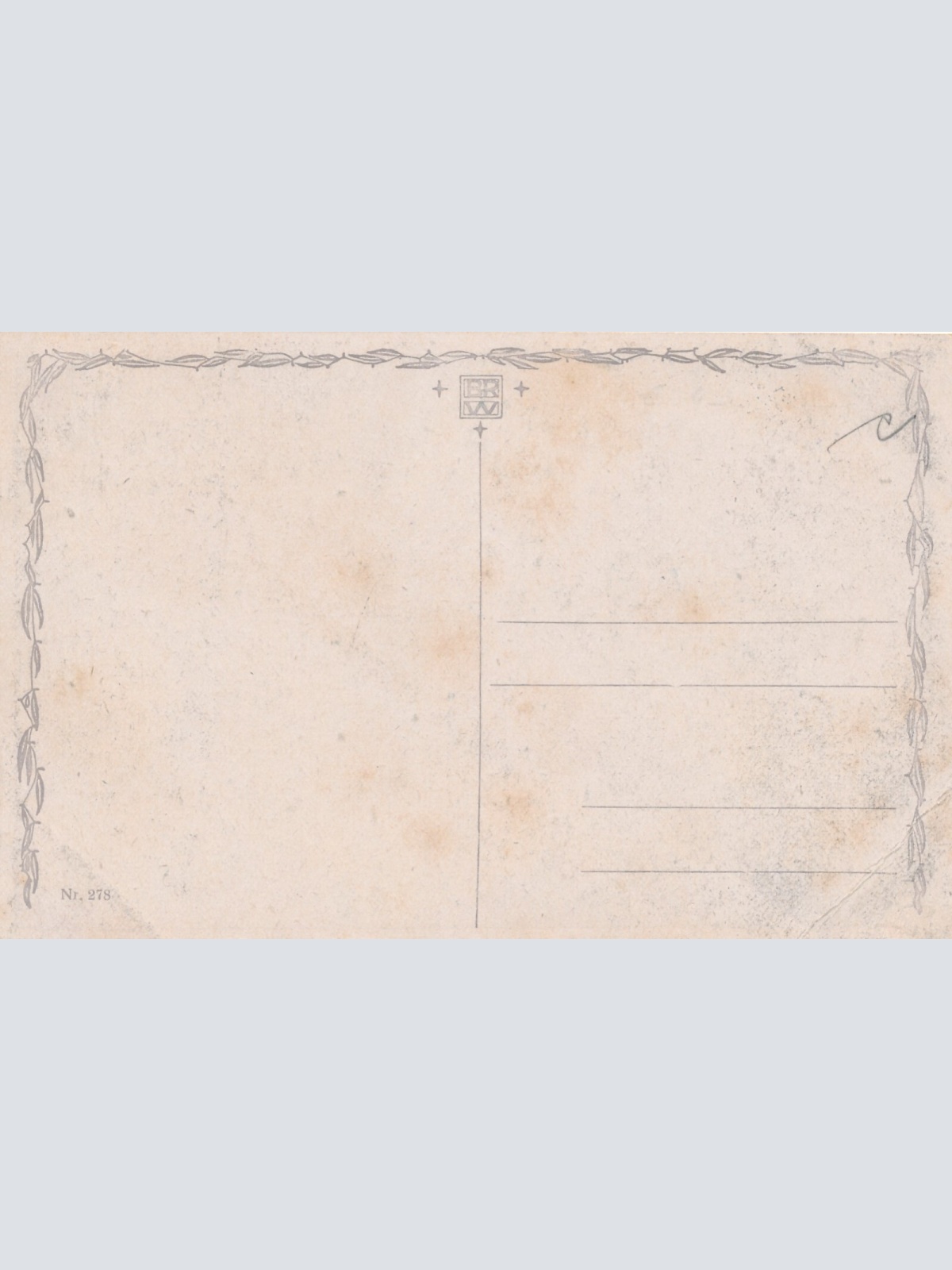 Motiv - Karte Hund und Mädchen Ansichtskarte (10372)