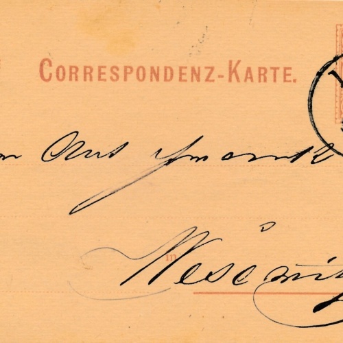 2 Kreuzer - Ganzsachen - Karte 1879 aus Linz (10861)