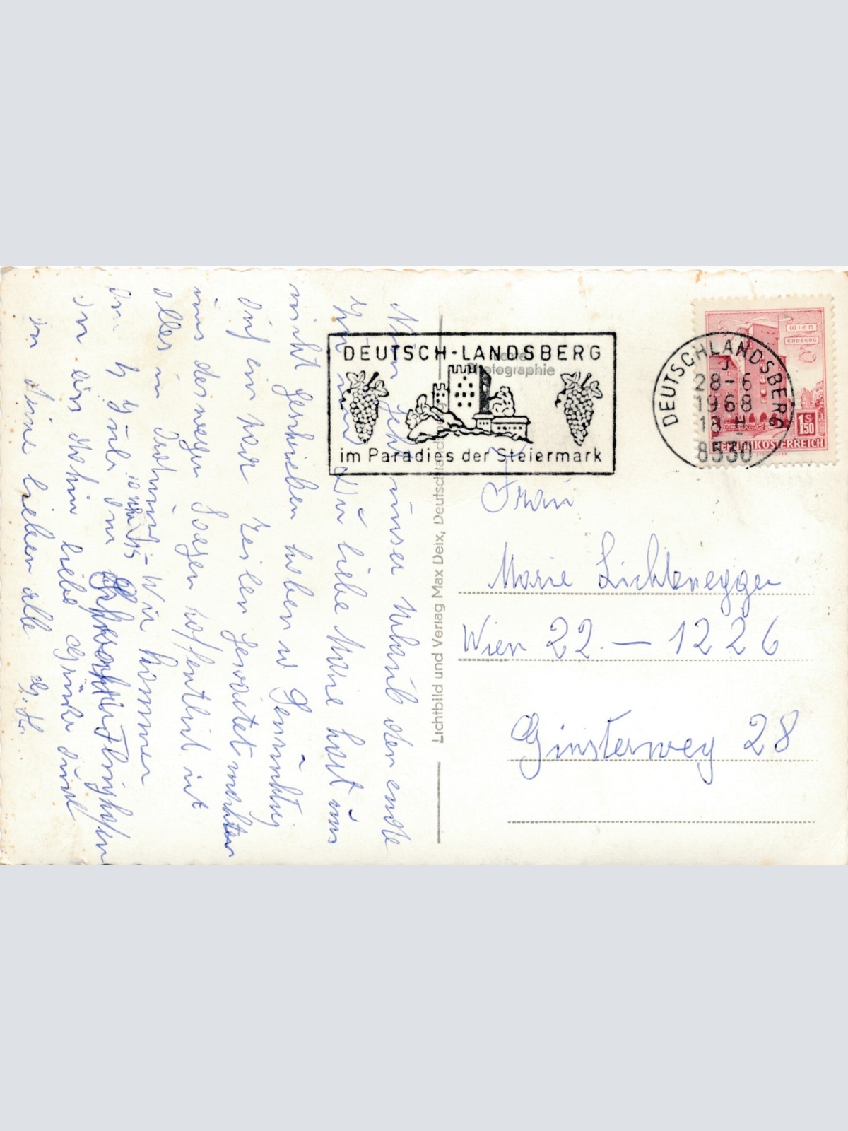 AK Alpengasthof Parfußwirt Trahütten Steiermark Ansichtskarte (10915)