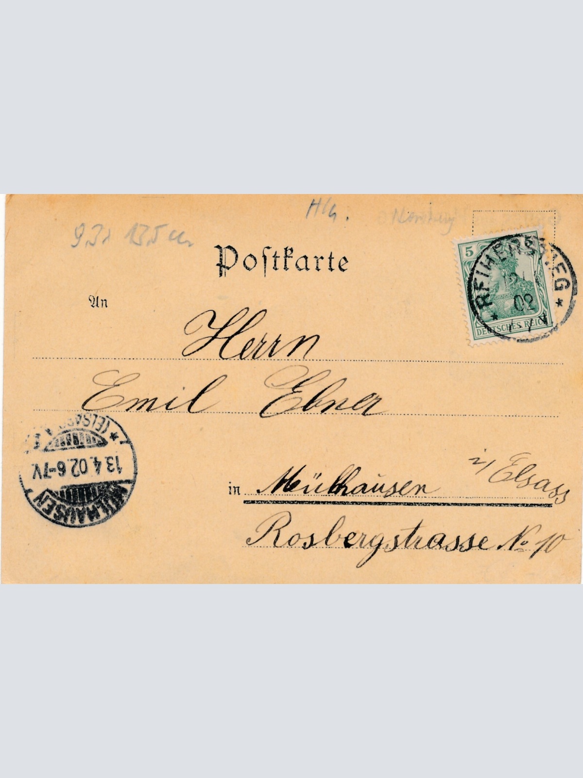 Litho - Karte gruss aus Hamburg Ansichtskarte (10903)