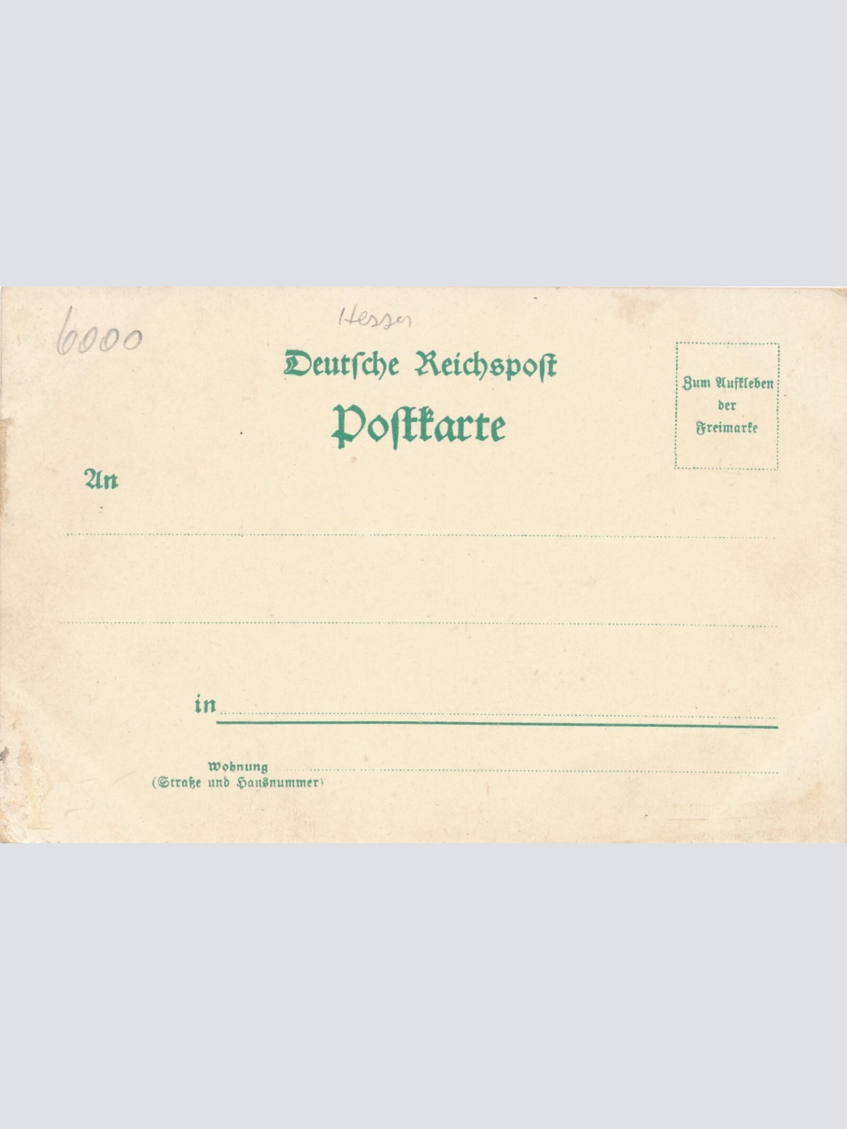 Litho - Karte gruss aus Frankfurt Hessen Ansichtskarte (10896)