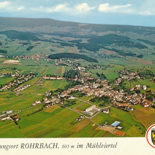 Alpine - Luftbild aus Rohrbach Oberösterreich Ansichtskarte (10918)