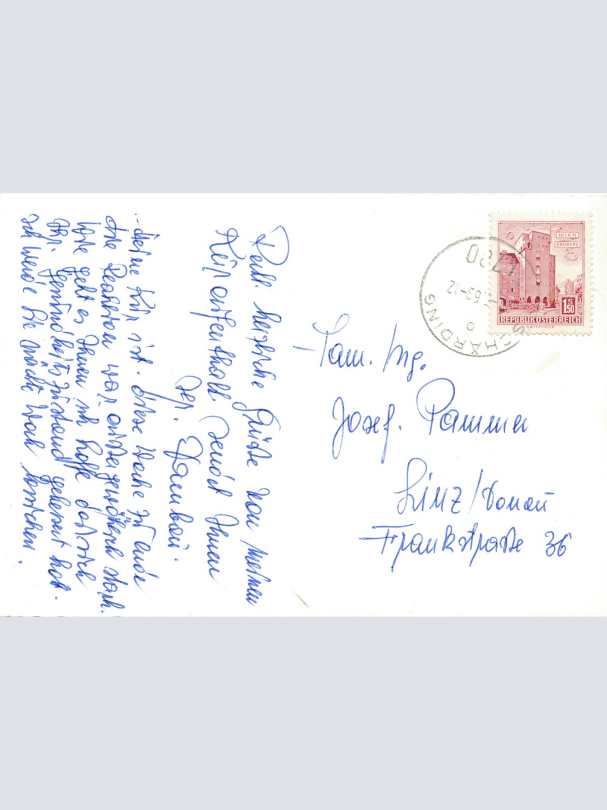 AK aus Schärding Kneippkuranstalt Oberösterreich Ansichtskarte (11047)