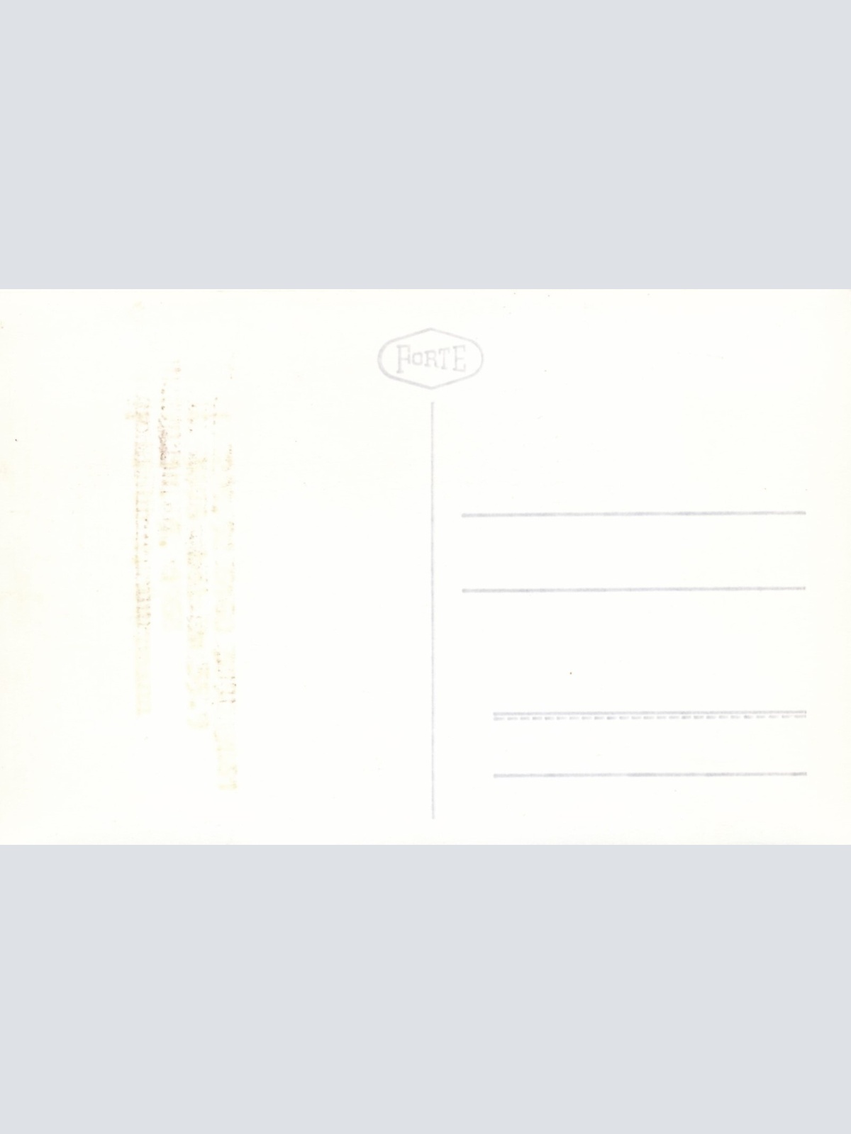 Motiv - Foto - Karte Eisenbahn - Straßenbahn (11109)