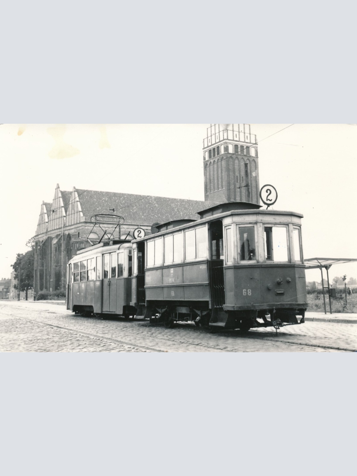 Motiv - Foto - Karte Eisenbahn - Straßenbahn (11095)