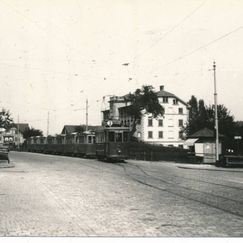 Motiv - Foto - Karte Eisenbahn - Straßenbahn (11100)