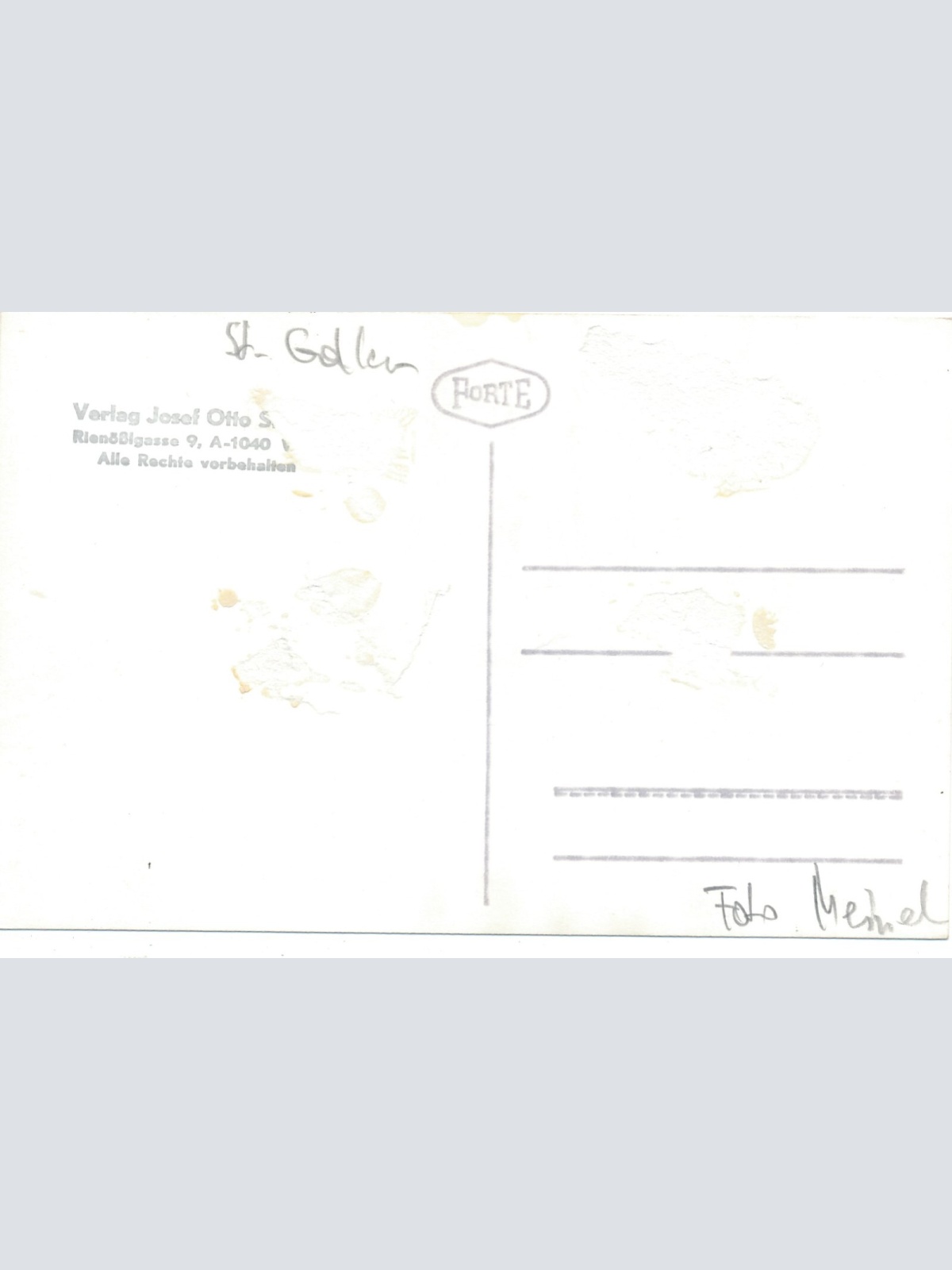 Motiv - Foto - Karte Eisenbahn - Straßenbahn (11100)