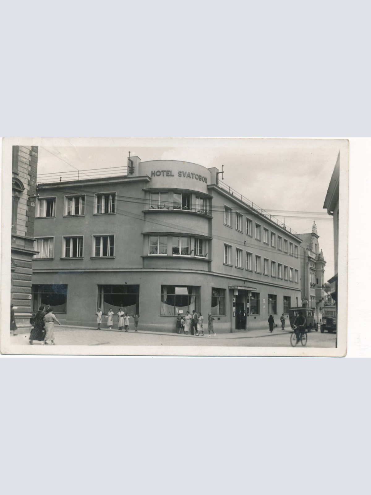 AK aus Letovisko Susice na Sumave mit  Hotel Savatobor Tschechoslowakei (9763)