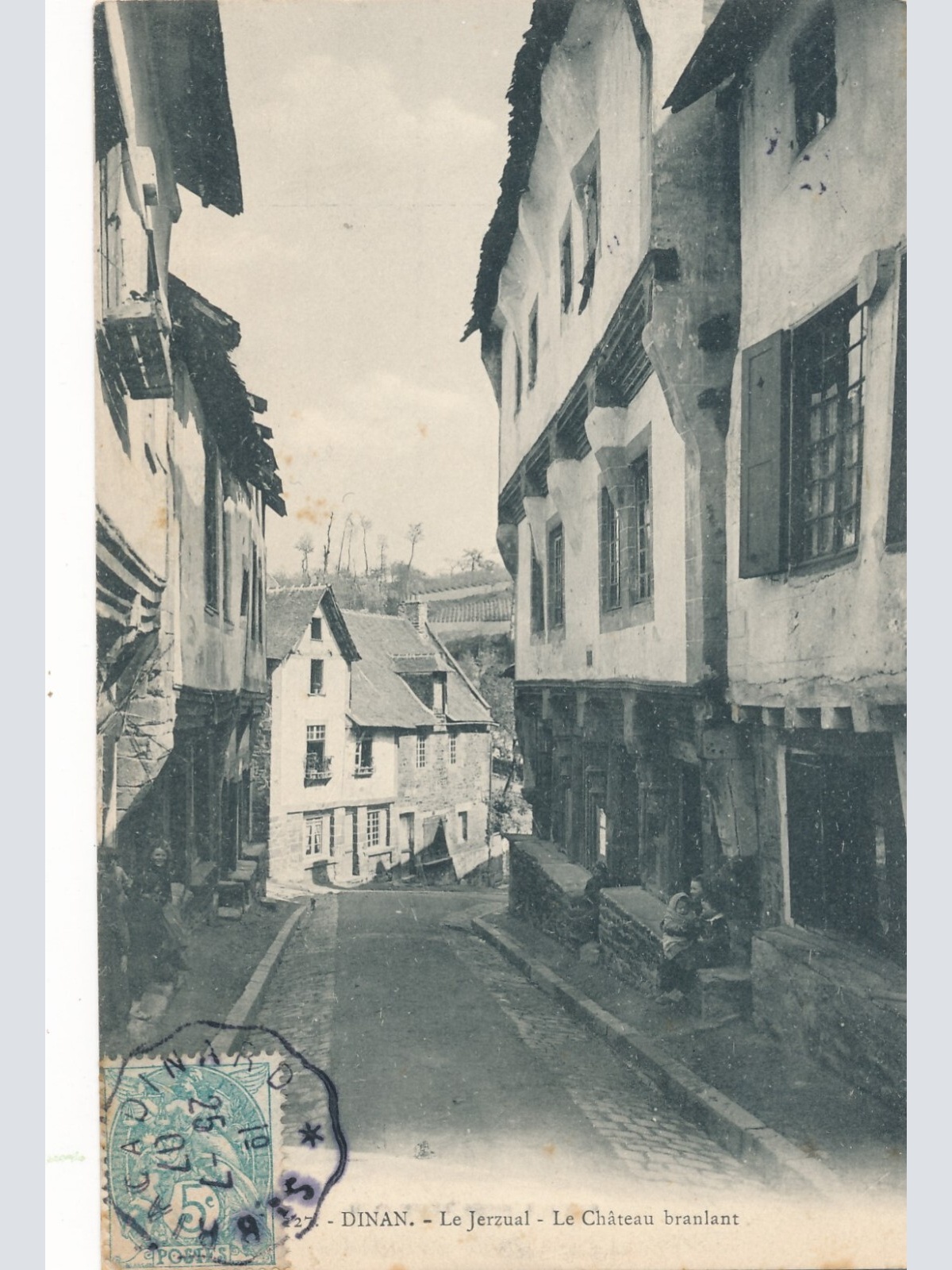 AK aus Dinan Le Jerzual Frankreich Ansichtskarte (11026)