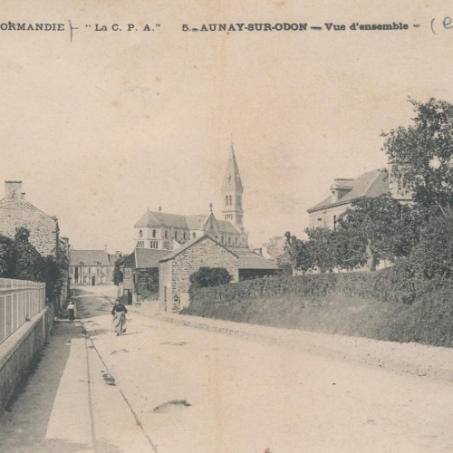 AK aus Aunay sur Odon La Normandie Frankreich Ansichtskarte (11033)