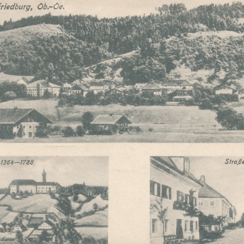 AK gruß aus Friedburg Mehrbildkarte Oberösterreich Ansichtskarte (9628)
