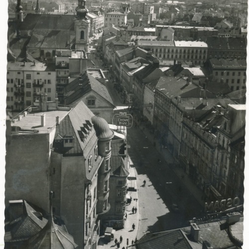 AK aus Linz mit Landstrasse Oberösterreich Ansichtskarte (9835)
