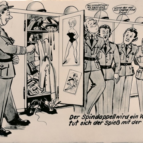 Motiv - Karte der Spindappel Spieß genießt Bild  (10770)