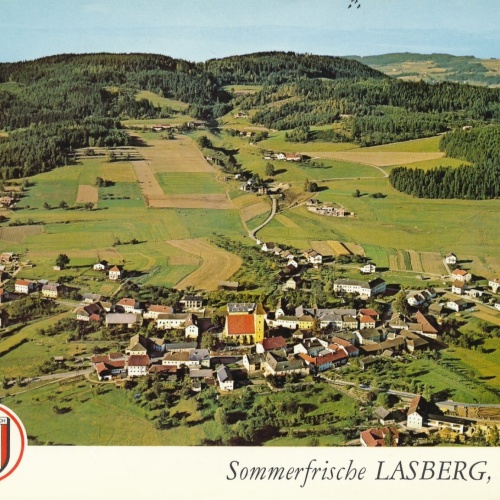 AK Alpine - Luftbild aus Lasberg Oberösterreich (10794)
