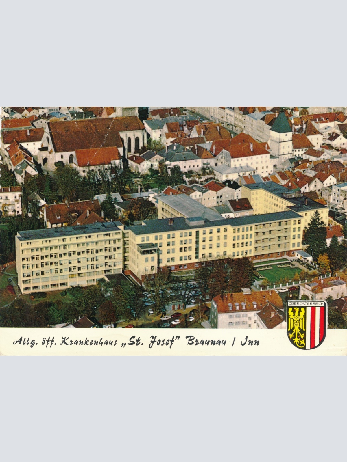 AK Scheurecker - Luftbild aus St. Josef Oberösterreich (10782)