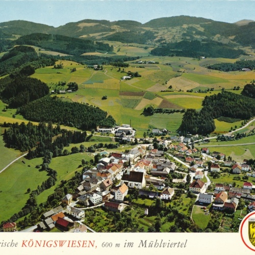 AK Alpine - Luftbild aus Königswiesen Oberösterreich (10791)