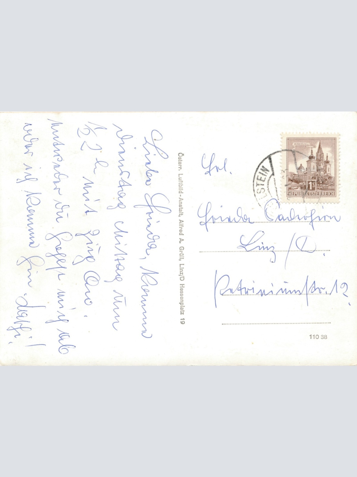 AK, Peilstein, Fliegeraufnahme Nr. 6, Oberösterreich (S2501)