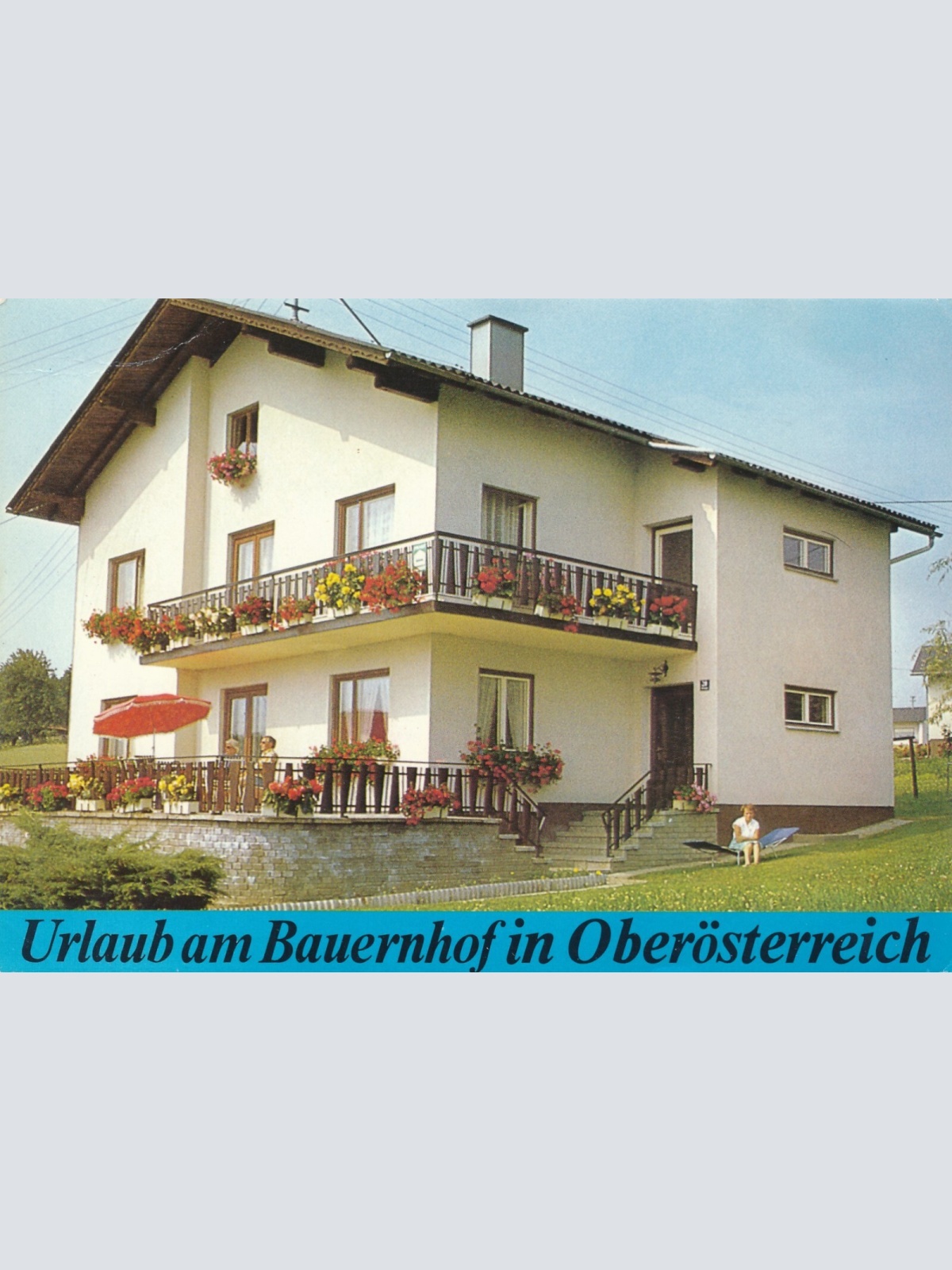 AK aus Neukirchen Urlaub am Bauernhof Oberösterreich Ansichtskarte (11247)